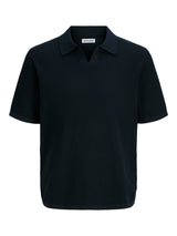 JJEGEORGE KNIT SPLIT NECK SS SN 12307314