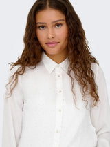 ONLZEKE L/S STUD SHIRT WVN 15357355