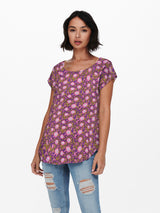 ONLNOVA LIFE VIS S/S TOP WVN 15222174