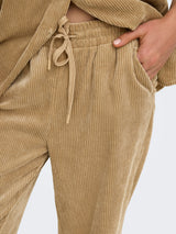 ONLRAGNA-AGATE MW PULL-UP CORD PANT PNT 15379003