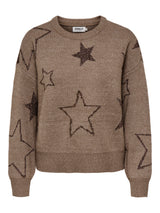 ONLROSIE LS O-NECK GLITTER KNT 15328250