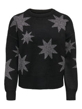 ONLROSIE LS O-NECK GLITTER KNT 15328250
