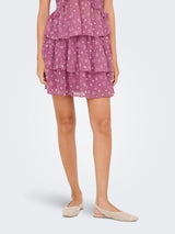 ONL30 GRETCHEN RUFFLE SKIRT WVN 15366993