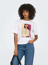 ONLSUSAN S/S PRINT TOP BOX JRS 15372179