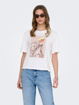 ONLSUSAN S/S PRINT TOP BOX JRS 15372179