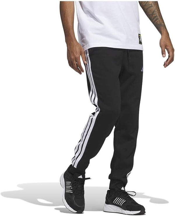 adidas - Essential Three Stripes Fleece Pant Pantaloni Uomo
