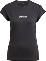 adidas Essentials Linear Cotton T-Shirt T-Shirt Donna