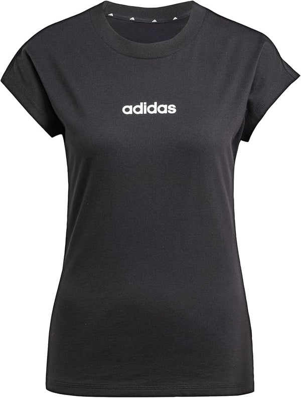 adidas Essentials Linear Cotton T-Shirt T-Shirt Donna