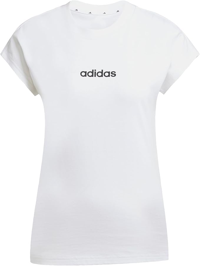adidas Essentials Linear Cotton T-Shirt T-Shirt Donna