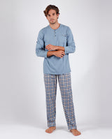 Admas Pigiama Uomo Manica Lunga in Cotone 55568 - PIGIAMA 