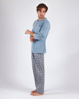 Admas Pigiama Uomo Manica Lunga in Cotone 55568 - PIGIAMA 