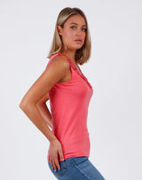 CAMISETA ESCOTE GUIPUR 43485-0 - T-SHIRT & TOP DONNA