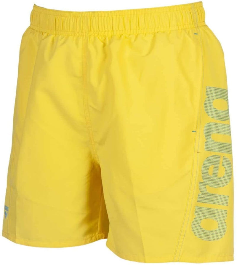 ARENA FUNDAMENTALS ARENA LOGO BOXER YELLOW STAR-TURQUOIS 