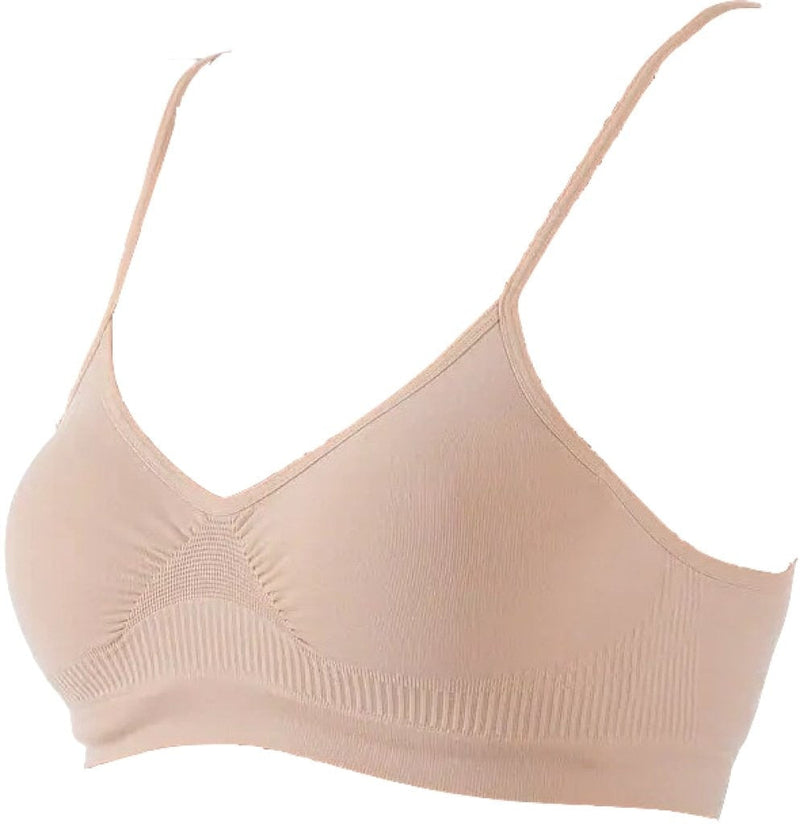 Bellissima Brassiere Donna in Microfibra 051 - S/M / NUDO - 