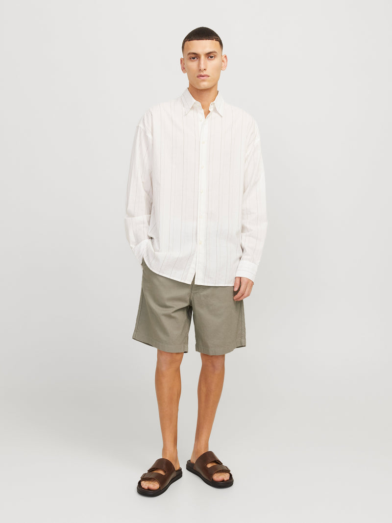 Bermuda in Cotone e Lino 12274968 - BERMUDA UOMO