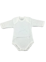 BODY 100% COTONE ART.AF807 - MESI / BIANCO - BODY 0-24 MESI