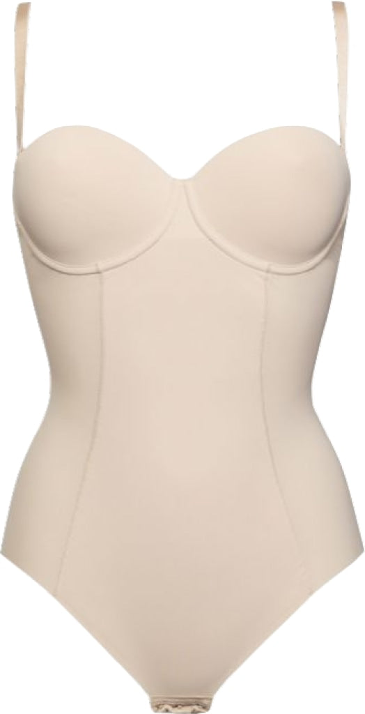 Body Donna con Spalle Removibili e Taglio Laser 1842 - 2C / 