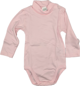 BODY LUPETTO COTONE GARZATO ART.AF2800 - MESI / ROSA ACCESO 