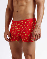 BOXER UOMO ROSSO NATALE 48453 - Rosso / M - BOXER UOMO