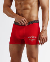 BOXER UOMO ROSSO NATALE 48455 - Rosso / M - BOXER UOMO