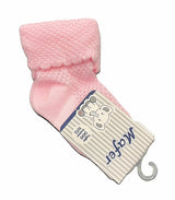 Calzino neonata in Caldo Cotone art BFC 6592 - 00 / Rosa - 