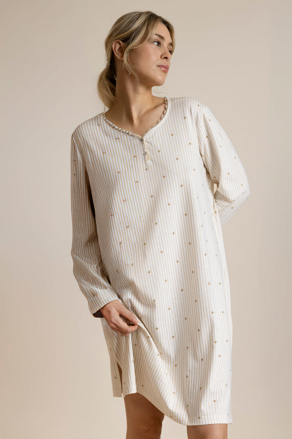 Camicia Da Notte Donna STARS 61419-0 - CAMICIA DA NOTTE