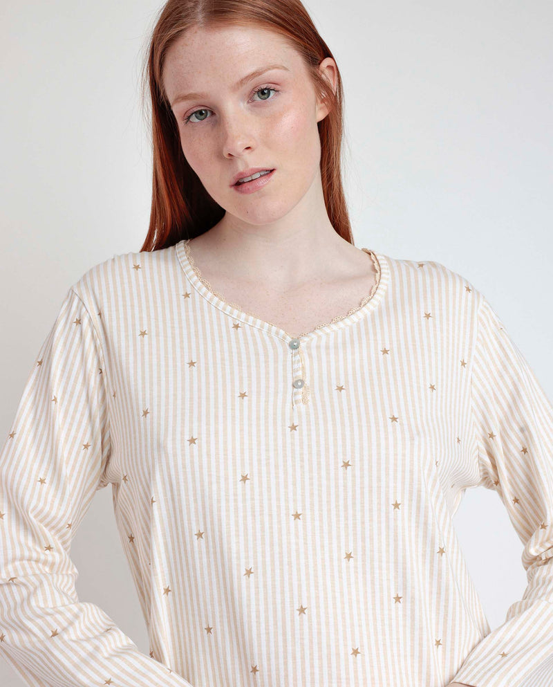 Camicia Da Notte Donna STARS 61419-0 - CAMICIA DA NOTTE