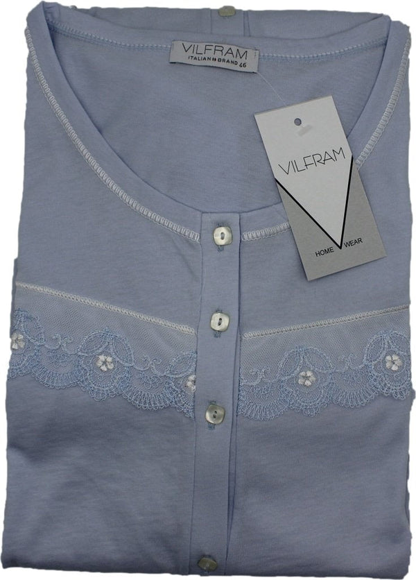 Camicia da notte in cotone art. 11215 - 42 / POLVERE - 