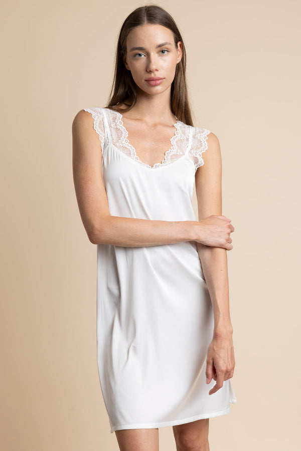CAMISOLA WEDDING DAY 61406-0 - CAMICIA DA NOTTE DONNA
