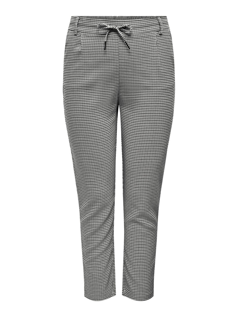 CARGOLDTRASH SOFT CHECK PANT JRS 15269739 - Cloud Dancer / 