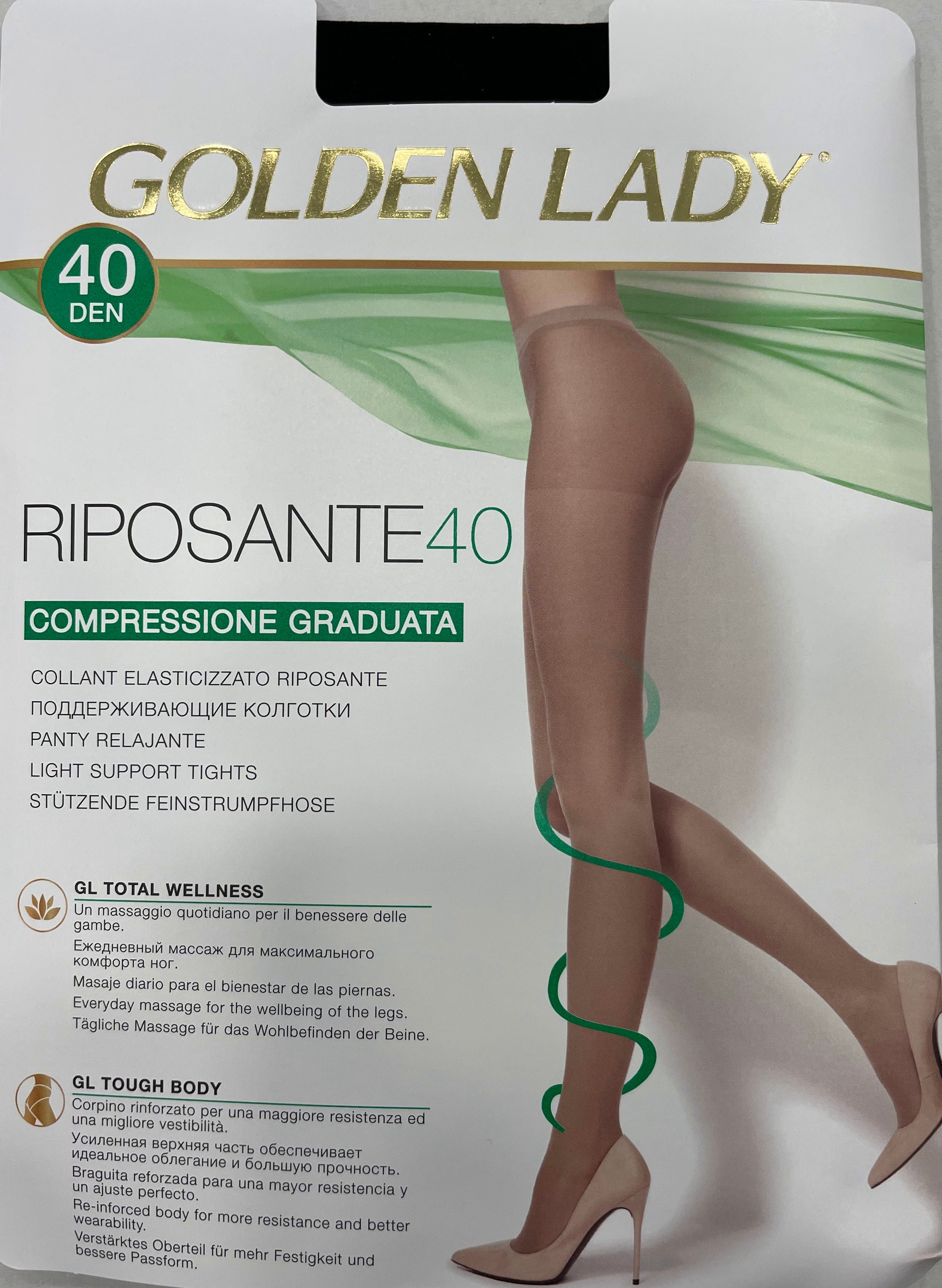Golden Lady Calze 50 Denari Golden Point Collant Microfibra 50