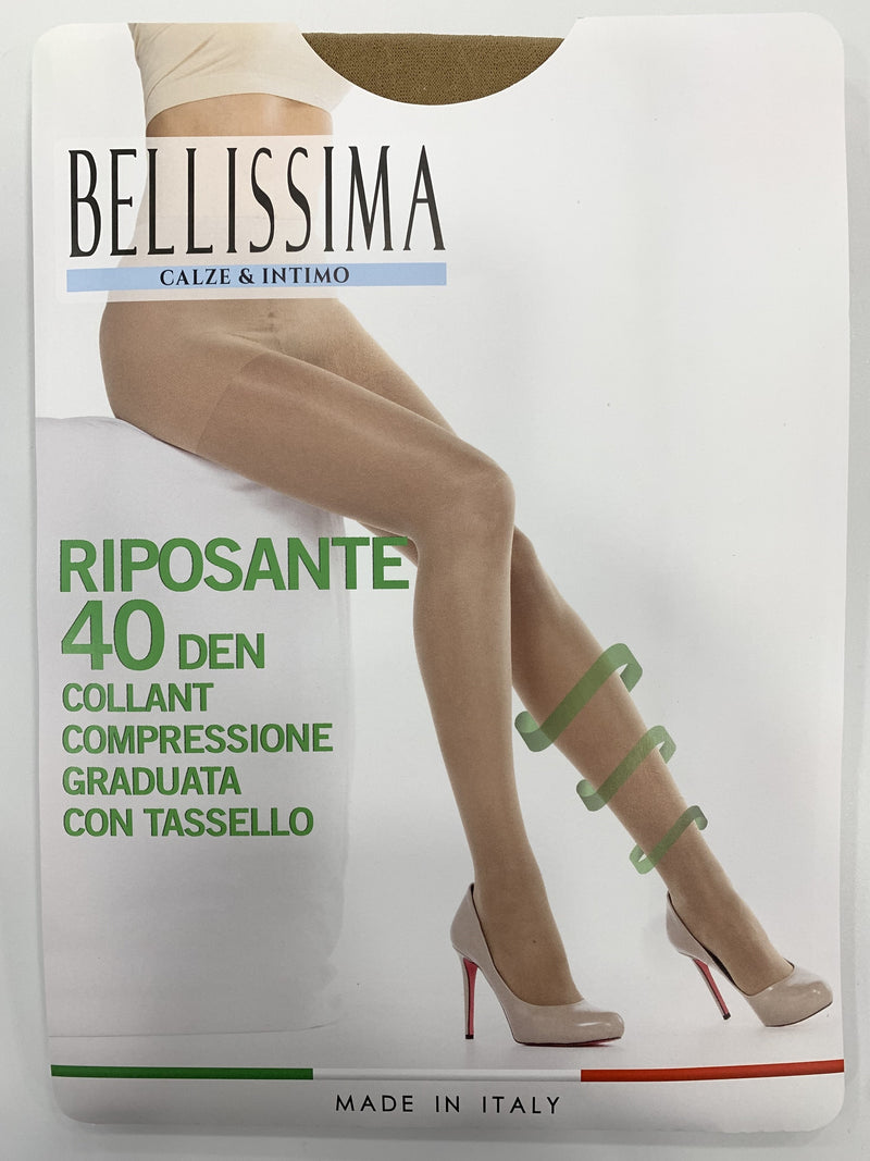 Collant Donna Riposante 40 Den Compressione Graduata con 