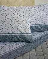 Completo Letto 1 Piazza e Mezza in 100 Cotone MORGAN 1,5P -