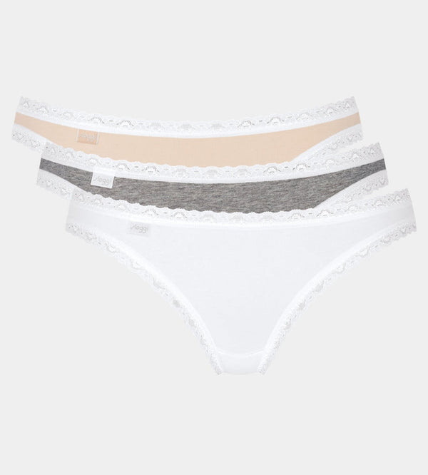 Confezione da 3 slip assortiti in cotone art. 10198201 - 