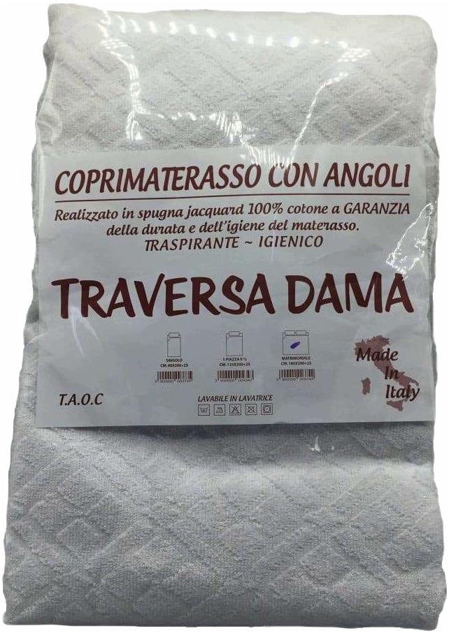 Copri materasso 1P con angoli - COPRI MATERASSO