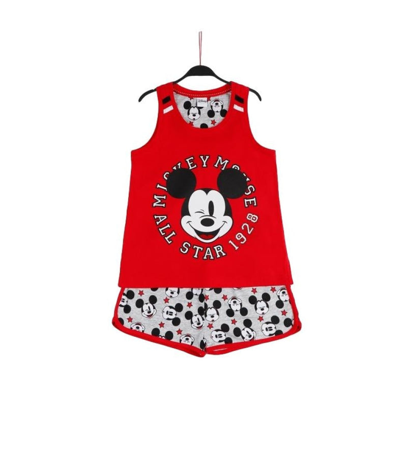 Disney - Pigiama Bambina con Canotta e Pantaloncino 55097 - 