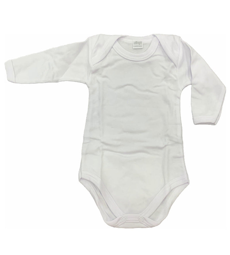 Ellepi Body Neonato 100% Cotone Garzato MANICA LUNGA ART. 