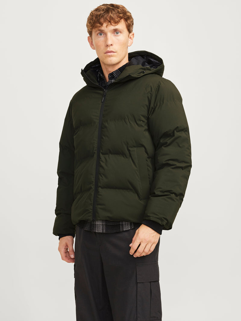 Jack & Jones bomber puffer con cappuccio uomo 12256887