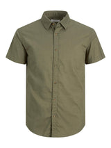 JJSLUB SHIRT S/S 12220479 - CAMICIA UOMO