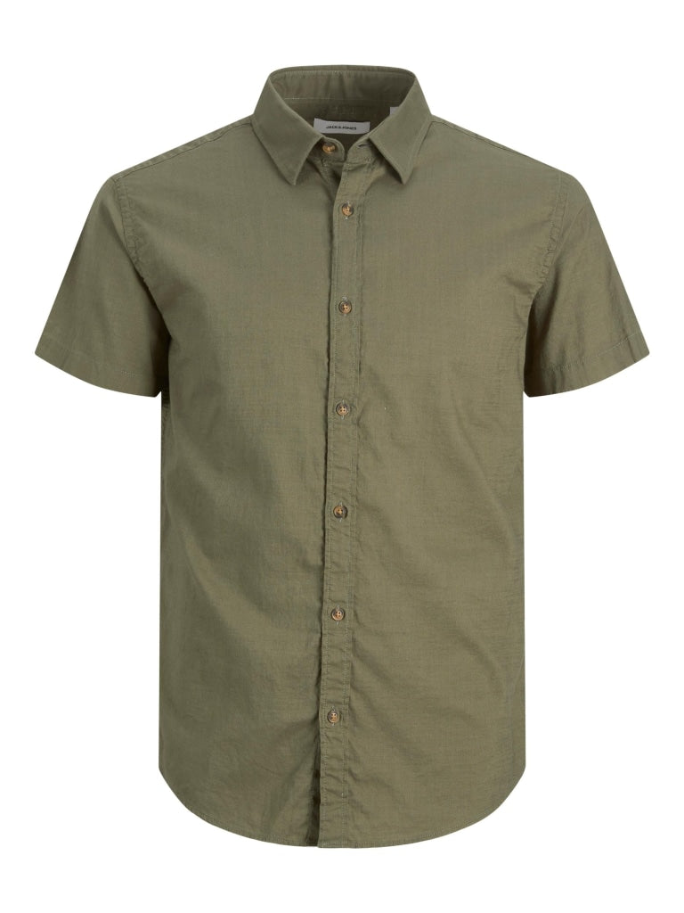 JJSLUB SHIRT S/S 12220479 - CAMICIA UOMO