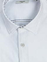 JPRBLARENNES DETAIL SHIRT L/S SMU 12240632 - CAMICIA UOMO