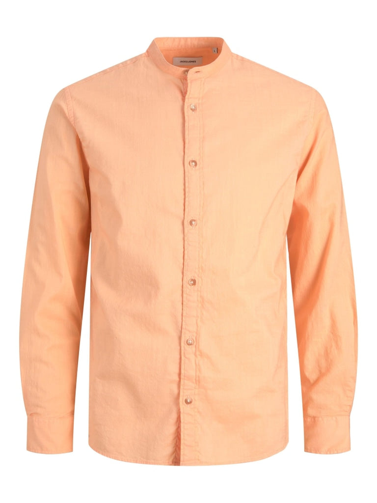 JJSLUB BAND SHIRT LS PLS 12231763 - CAMICIA UOMO