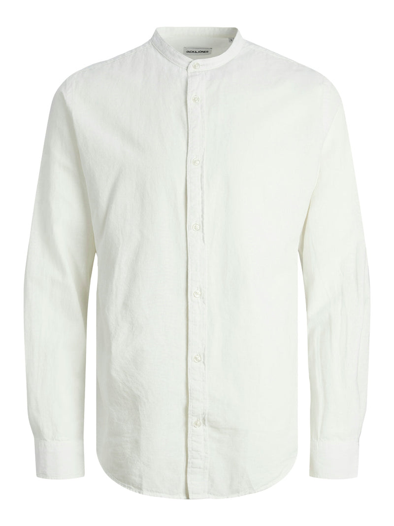 JJELINEN BLEND BAND SHIRT LS SN 12248581 - WHITE / L