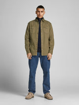 Jack & Jones Camicia in Jeans con Bottoni a Clips 12138115 -