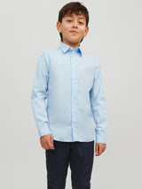 JJJOE SHIRT LS PLAIN NOOS JNR 12223343 - ABBIGLIAMENTO BIMBO