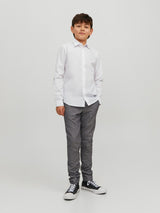 JJJOE SHIRT LS PLAIN NOOS JNR 12223343 - ABBIGLIAMENTO BIMBO