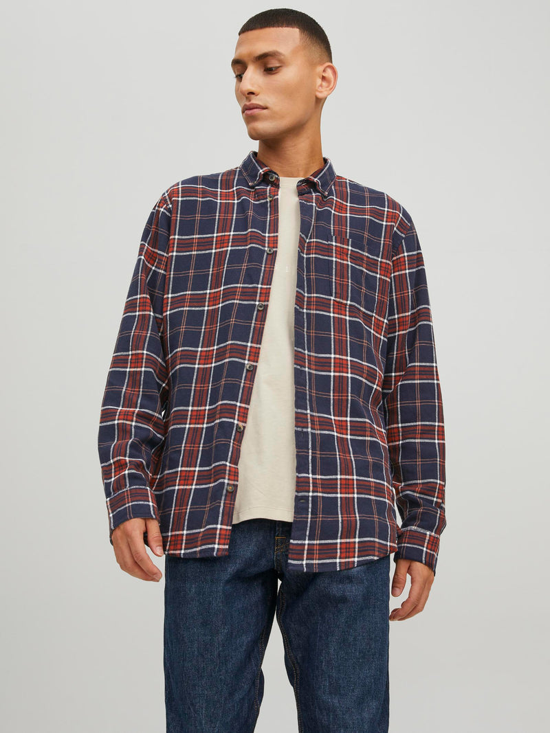 JJEWILLY CHECK SHIRT L/S LN 12259895