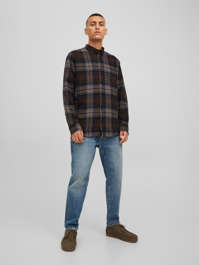 JJEWILLY CHECK SHIRT L/S LN 12259895