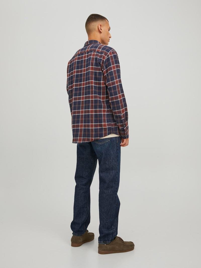 JJEWILLY CHECK SHIRT L/S LN 12259895