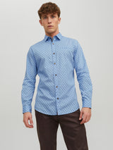 JJETREKOTA DETAIL SHIRT LS SN 12223001 - CAMICIA UOMO